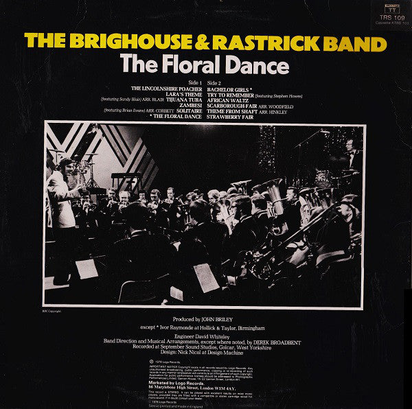 The Brighouse And Rastrick Brass Band : The Floral Dance (LP, Album)