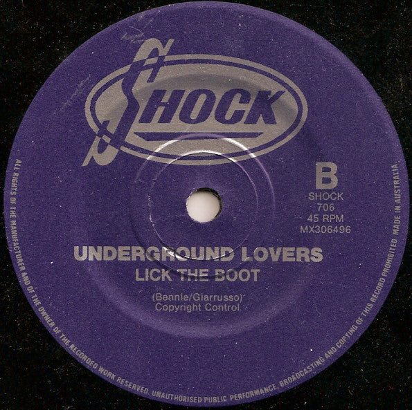 Underground Lovers : Looking For Rain (7", Single)