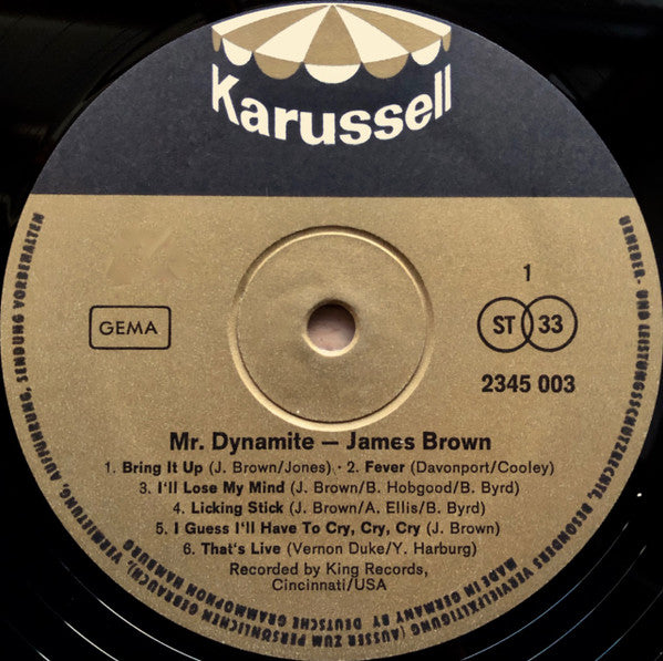 James Brown : Mr. Dynamit (LP, Comp)
