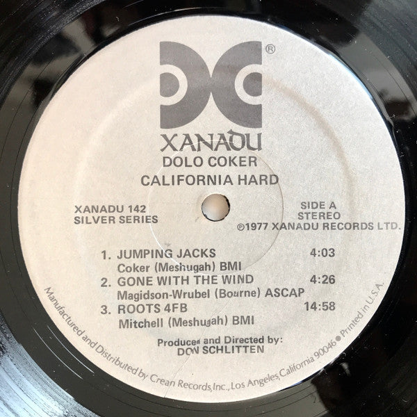 Dolo Coker : California Hard (LP, Album)