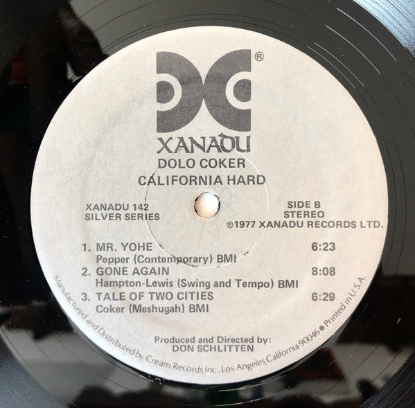 Dolo Coker : California Hard (LP, Album)