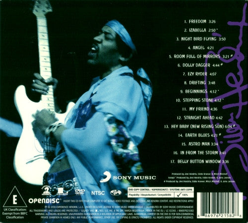 Jimi Hendrix : First Rays Of The New Rising Sun (CD, Album, Comp, RE, RM + DVD-V, NTSC)