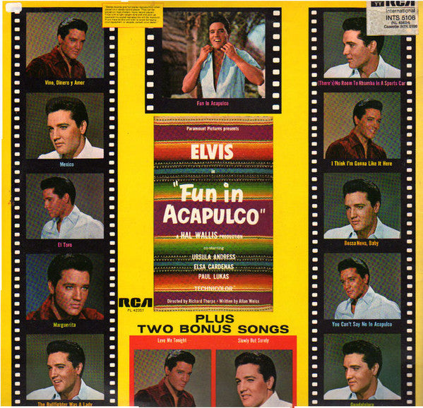 Elvis Presley : Fun In Acapulco (LP, Album)