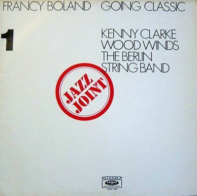 Francy Boland : Jazz Joint Vol. 1 "Going Classic" (2xLP, Album)