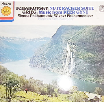 Pyotr Ilyich Tchaikovsky / Edvard Grieg, Herbert von Karajan / Wiener Philharmoniker : Nutcracker Suite / Music From Peer Gynt (LP)