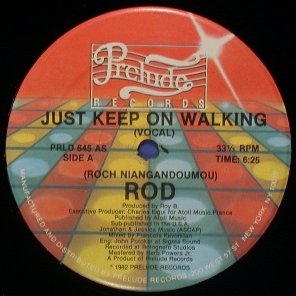 Rod : Just Keep On Walking (12")