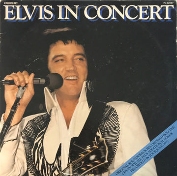 Elvis Presley : Elvis In Concert (2xLP, Album, Gat)