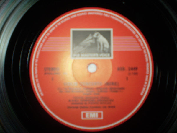 Alban Berg, Béla Bartók, Yehudi Menuhin, Pierre Boulez, BBC Symphony Orchestra : Berg: Violin Concerto / Bartók: Two Rhapsodies (LP, Album, RE)