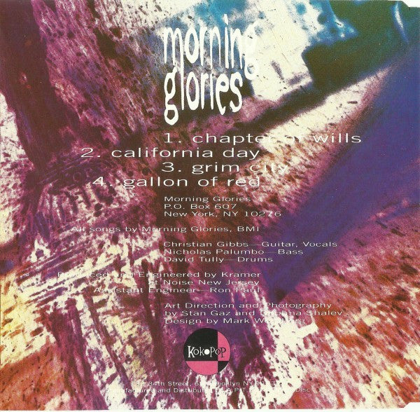 Morning Glories : Morning Glories (CD, EP)