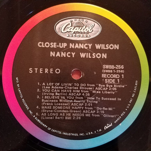 Nancy Wilson : Close-Up (2xLP, Album, Comp, Gat)