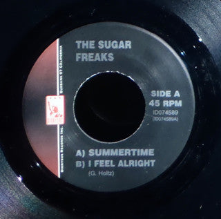 The Sugar Freaks : Summertime (7")
