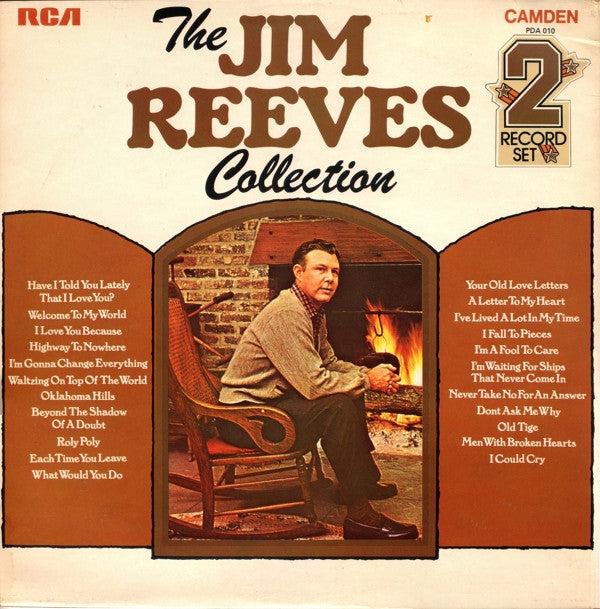 Jim Reeves : The Jim Reeves Collection (2xLP, Comp, Mono, Gat)
