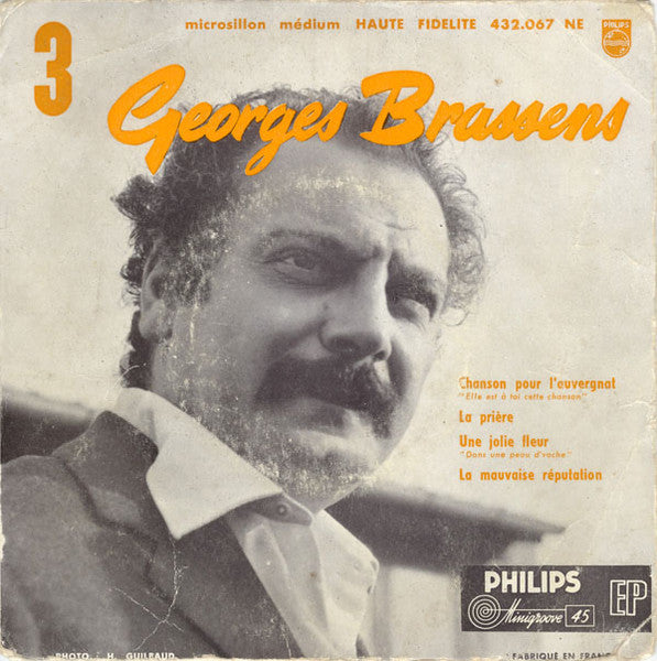 Georges Brassens : 3 (7", EP)