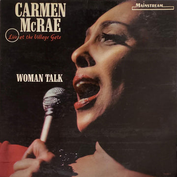 Carmen McRae : Woman Talk, Live At The Village Gate (LP, Album, Mono)