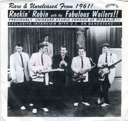 Rockin' Robin Roberts With The Wailers (2) : Rosalie (7", Single)