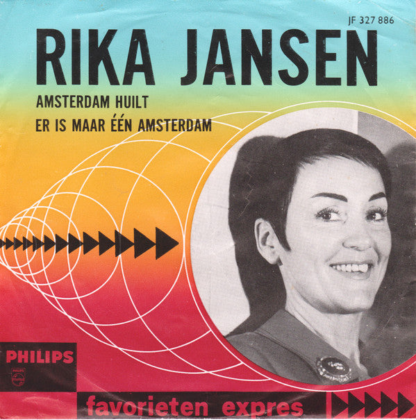 Rika Jansen : Amsterdam Huilt / Er Is Maar Eén Amsterdam (7", Single, Mono)