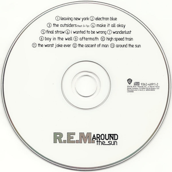 R.E.M. : Around The Sun (CD, Album)