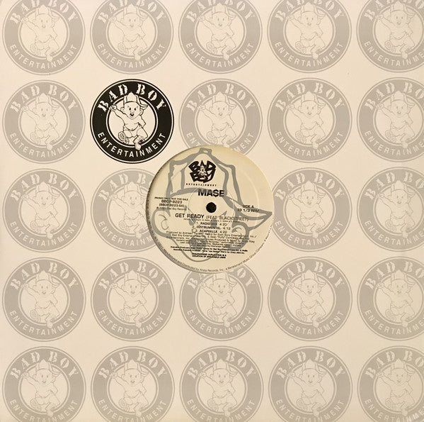 Mase Feat. Blackstreet : Get Ready (12", Promo)