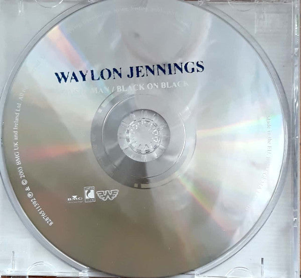 Waylon Jennings : Music Man / Black On Black (CD, Comp)