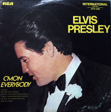 Elvis Presley : C'mon Everybody (LP, Album, Comp)