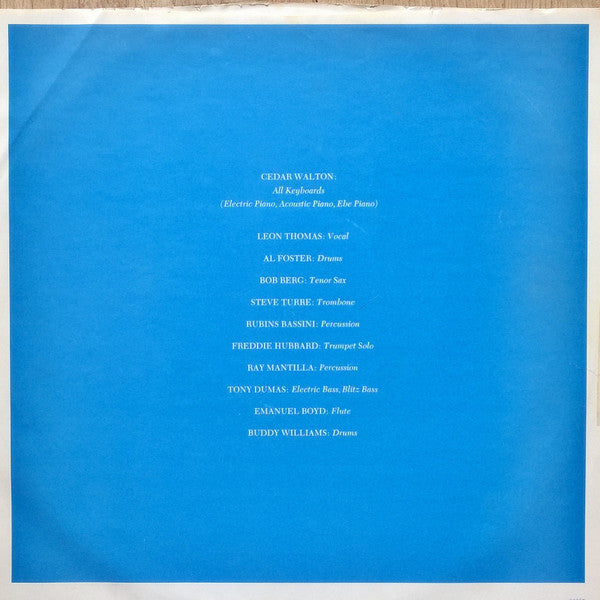 Cedar Walton : Soundscapes (LP, Album)