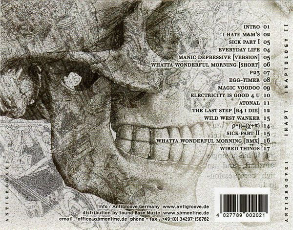 Inapt : Inaptology Part II (CD, Album, RE)