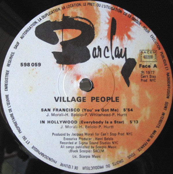 Village People : Village People (LP, Album)