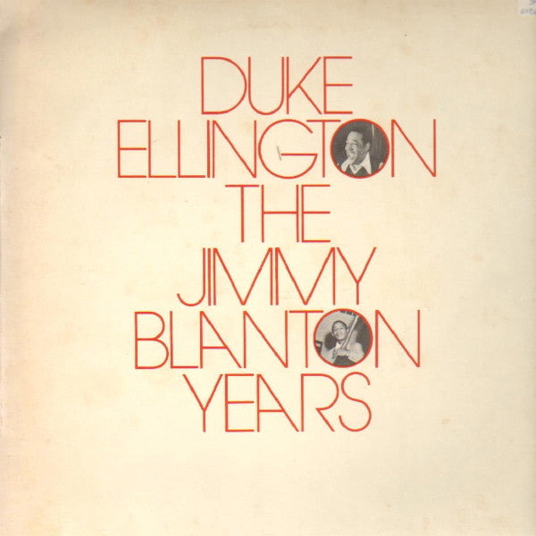 Duke Ellington : The Jimmy Blanton Years (LP, Comp)