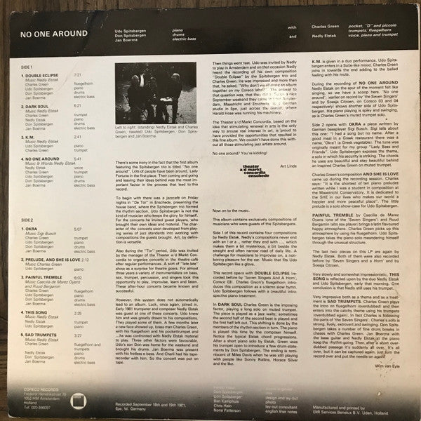 Trio Spitsbergen : No One Around (LP)