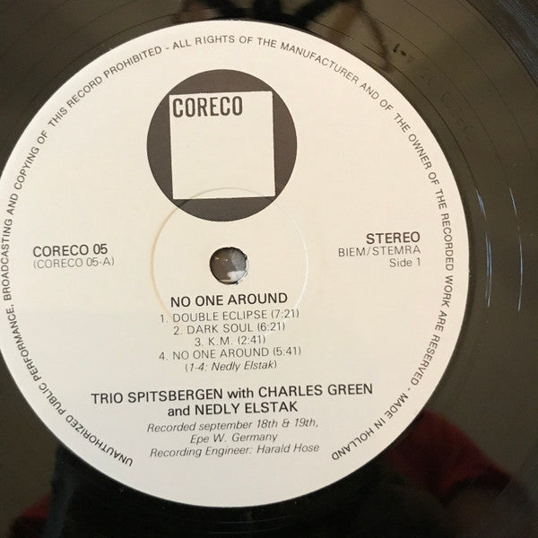 Trio Spitsbergen : No One Around (LP)