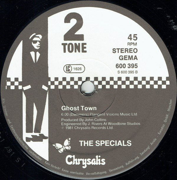 The Specials : Ghost Town (Extended Version) (12")