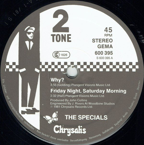 The Specials : Ghost Town (Extended Version) (12")