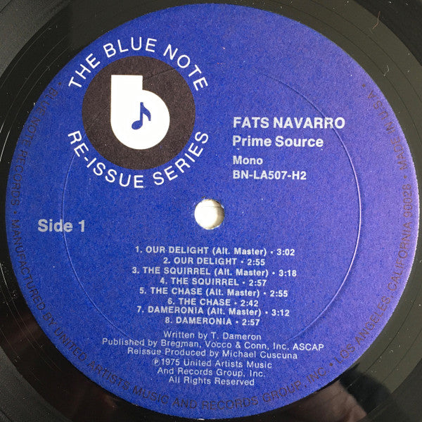 Fats Navarro : Prime Source (2xLP, Comp, Mono)