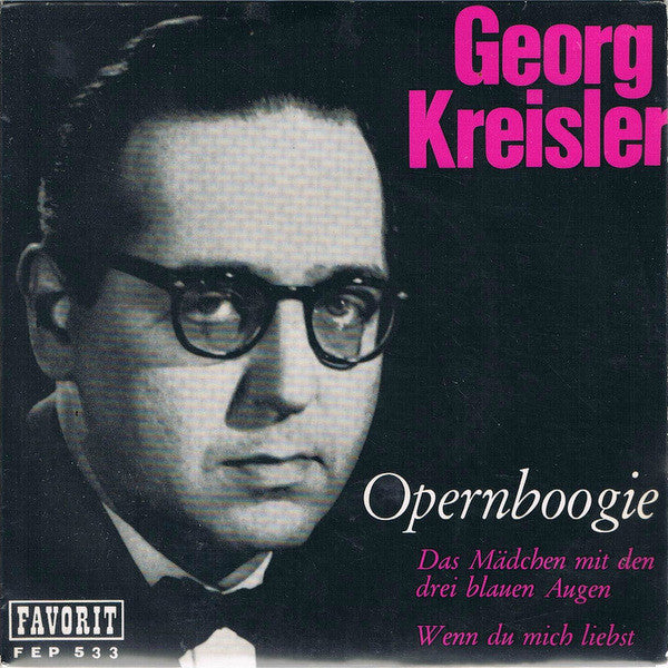 Georg Kreisler : Opernboogie (7", EP)