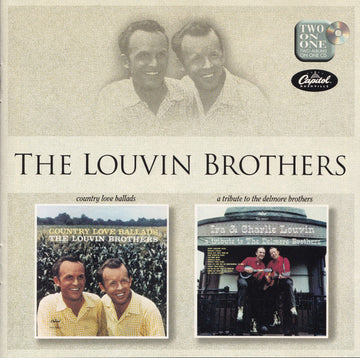 The Louvin Brothers : Country Love Ballads / A Tribute To The Delmore Brothers (CD, Comp, Mono, RM)