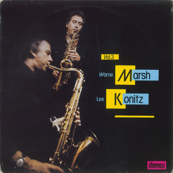 Warne Marsh, Lee Konitz : Vol. 3 (LP, Album)