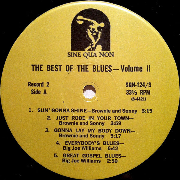 Various : The Best Of The Blues - Volume II (3xLP, Comp + Box)