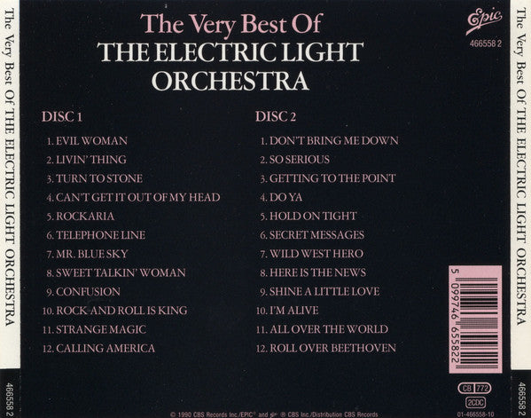Electric Light Orchestra : The Very Best Of The Electric Light Orchestra (2xCD, Comp)
