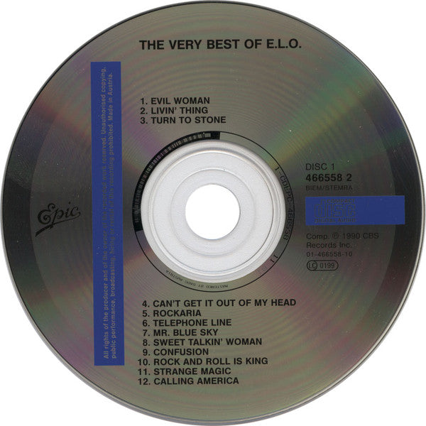 Electric Light Orchestra : The Very Best Of The Electric Light Orchestra (2xCD, Comp)