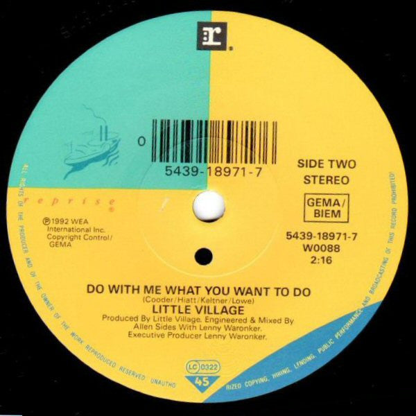 Little Village : Solar Sex Panel (7", Single)