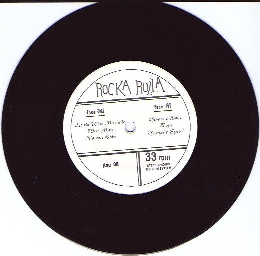 The Wise Men (2) : One, Two, Three, Four!!?! (7", EP)
