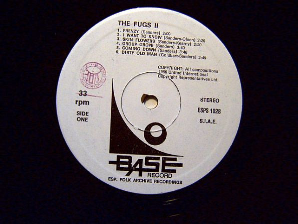 The Fugs : The Fugs II (LP, Album, RE)