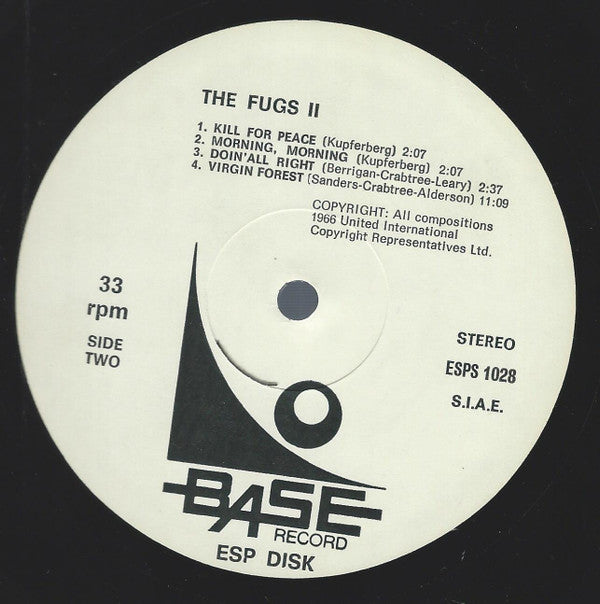 The Fugs : The Fugs II (LP, Album, RE)