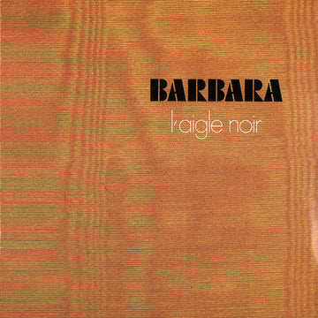 Barbara (5) : L'aigle Noir (CD, Album, RE)