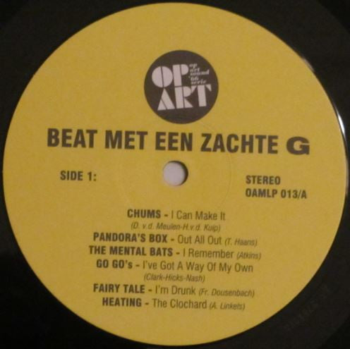 Various : Beat Met Een Zachte G (10", Comp, RE, Unofficial)
