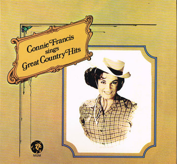 Connie Francis : Connie Francis Sings Great Country Hits (LP, Comp, RE)