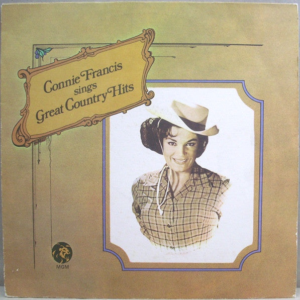 Connie Francis : Connie Francis Sings Great Country Hits (LP, Comp, RE)