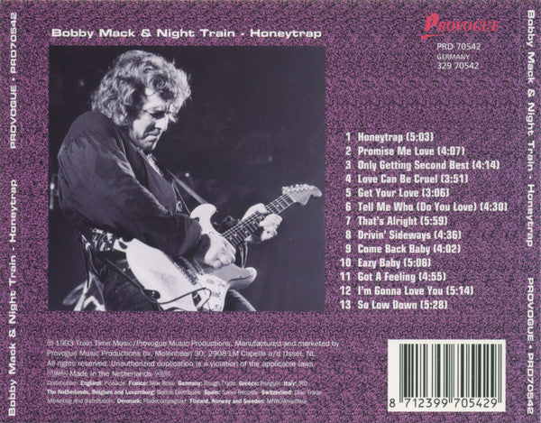 Bobby Mack & Night Train : Honeytrap (CD, Album)