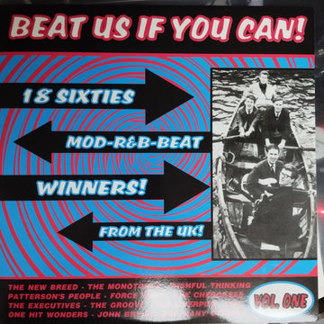 Various : Beat Us If You Can! Vol. One (LP, Comp, Unofficial, Red)