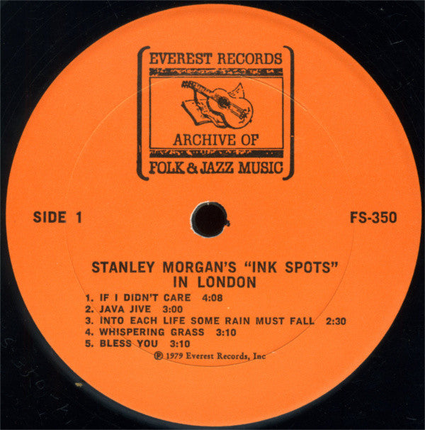 The Ink Spots : Stanley Morgan's Ink Spots In London (LP, Album)